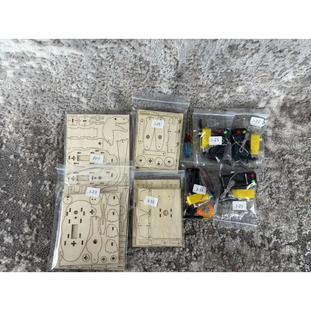 New Poraxy Stem Kits Build Your Own Wooden Model Mechanical Dinosaurs‎ DIY 8+
